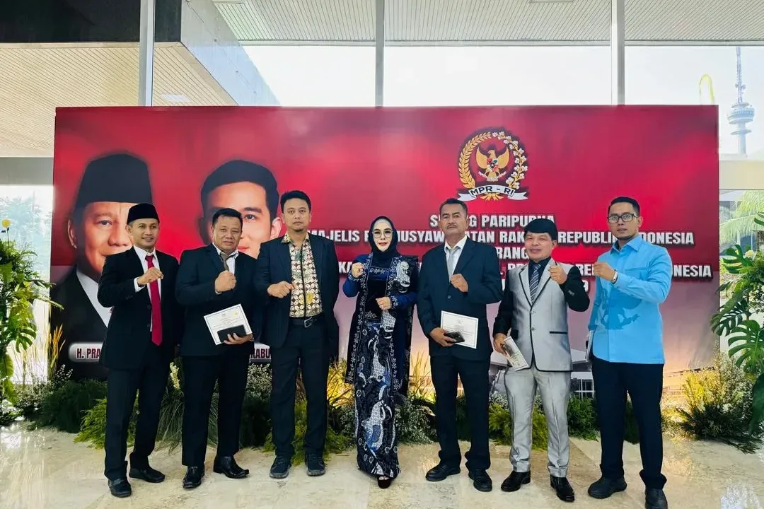 H. Fery Radiansyah Hadiri Pelantikan Presiden dan Wakil Presiden