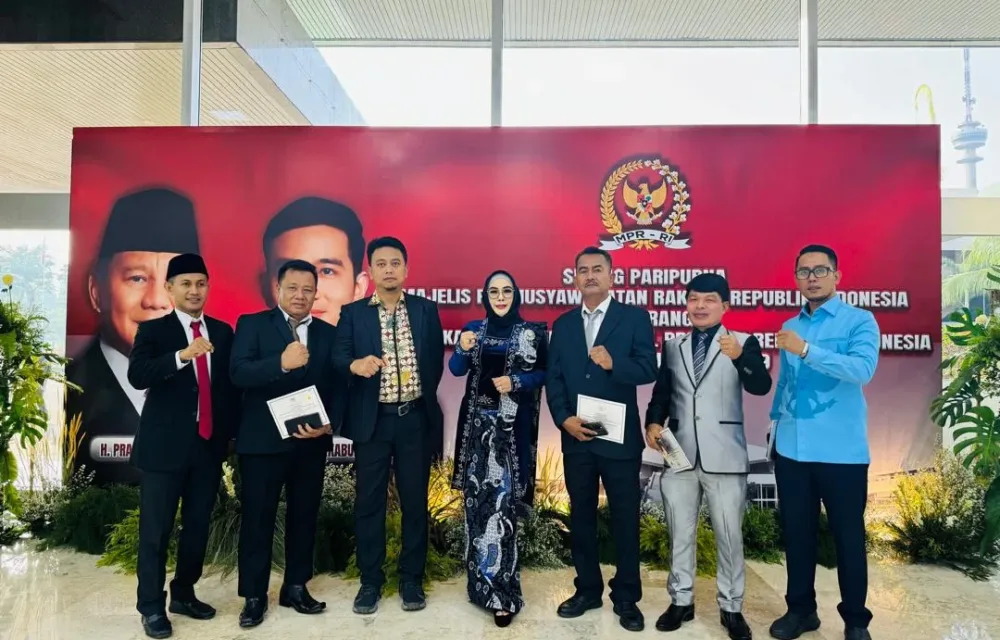 H. Fery Radiansyah Hadiri Pelantikan Presiden Dan Wakil Presiden