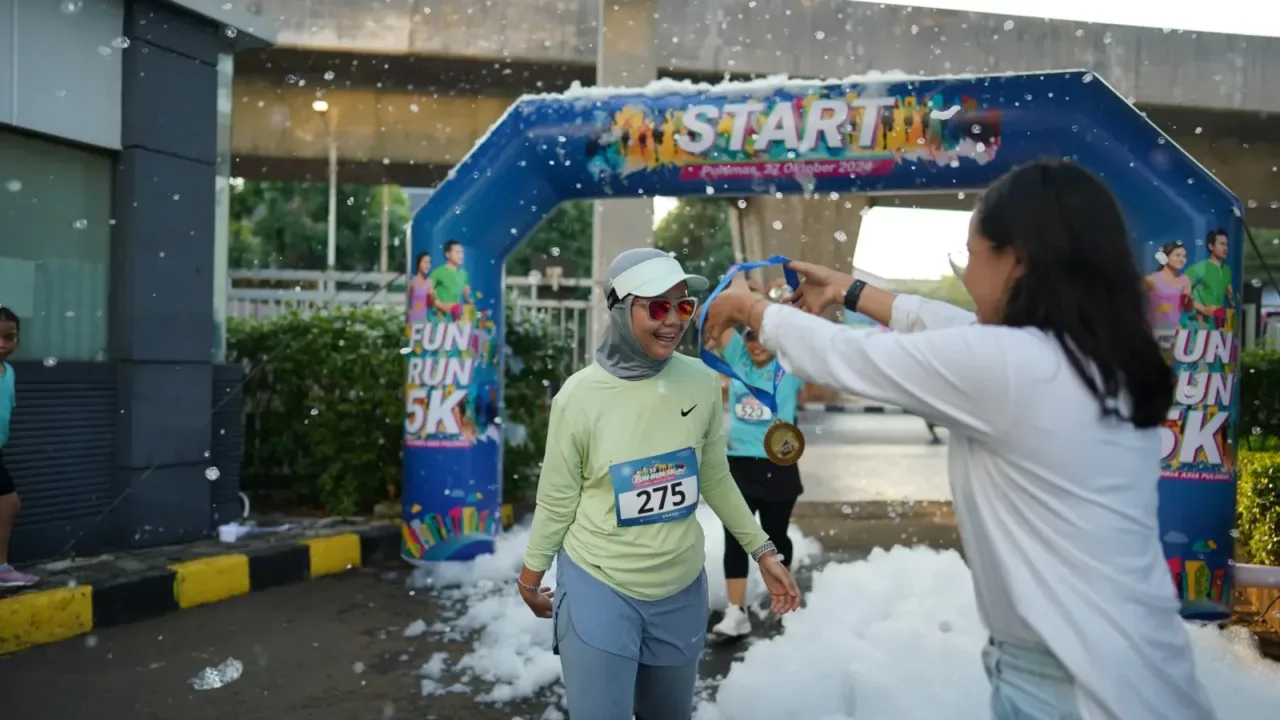 RSKB Columbia Asia Pulomas Sukses Gelar Acara Fun Run 5K