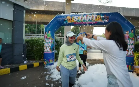 RSKB Columbia Asia Pulomas Sukses Gelar Acara Fun Run 5K