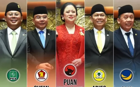 Pimpinan DPR RI Periode 2024-2029 Resmi Dilantik, Puan Maharani Kembali Jadi Ketua