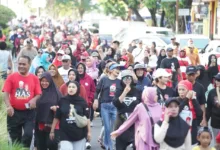 Dihadiri Ribuan Massa, Warga Apresiasi Jalan Sehat Di Maluku Utara Yang Libatkan Calon Gunernur