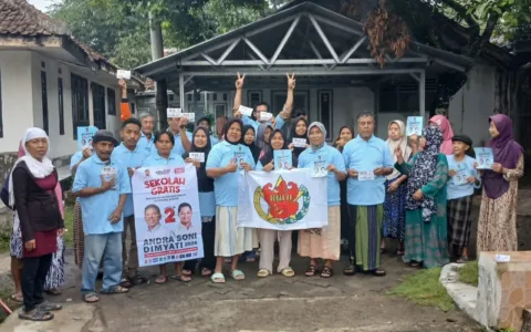 Relawan Gerak 08 Banten Terus Konsolidasi Menangkan Andra Soni Menjadi Gubernur
