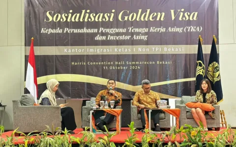 Kantor Imigrasi Bekasi Gelar Sosialisasi Golden Visa