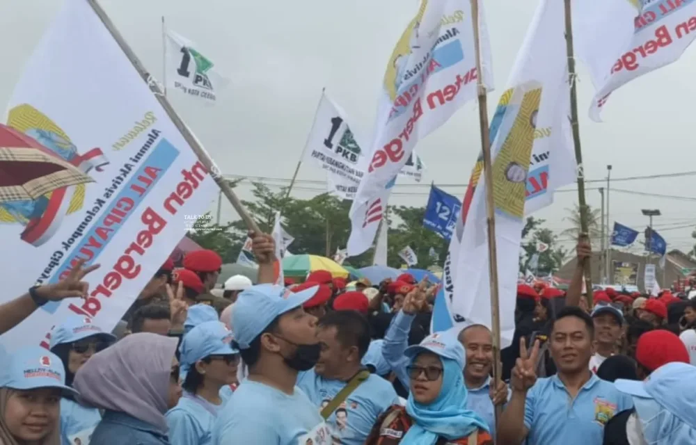 Relawan All Cipayung Meriahkan Kampanye Akbar Andra - Dimyati Di Cilegon