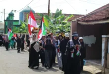 Long March Gerak Jalan Cinta Al-Aqsa Dalam Rangka Bulan Solidaritas Palestina 2024
