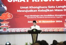 Didepan Ribuan Umat Konghucu, Menag Serukan Pesan Kebersamaan