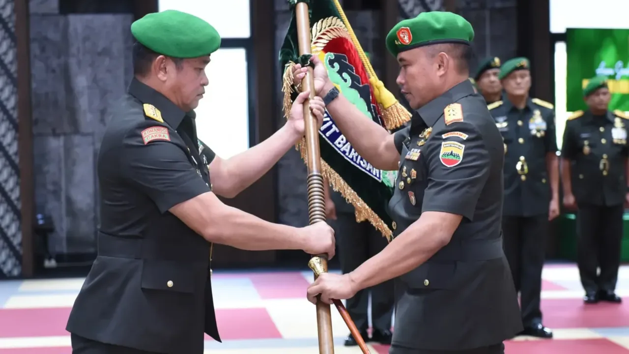 Pimpin Sertijab Pangdam I/BB dan Danseskoad, Kasad Tekankan Pentingnya Kepemimpinan Inspiratif