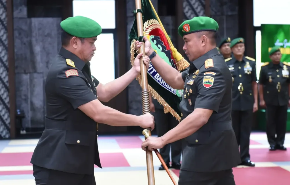 Pimpin Sertijab Pangdam I/Bb Dan Danseskoad, Kasad Tekankan Pentingnya Kepemimpinan Inspiratif