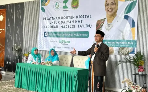 Al Mizan Fondation bersama Harokah Majelis Taklim (HMT)  Menggelar Pelatihan Pengelolaan Media Sosial Bagi Para Daiah di…