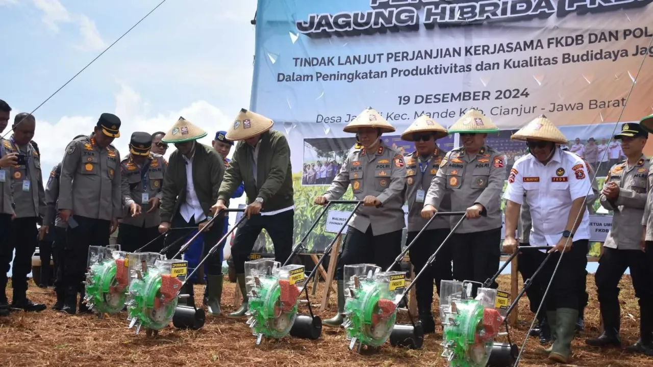 Forum Komunikasi Doa Bangsa (FKDB) Bangun Kerjasama dengan Baharkam Polri di Sektor Pertanian