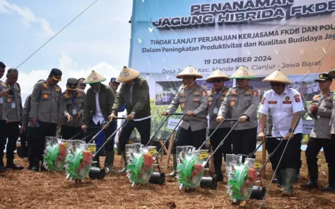 Forum Komunikasi Doa Bangsa (FKDB) Bangun Kerjasama dengan Baharkam Polri di Sektor Pertanian