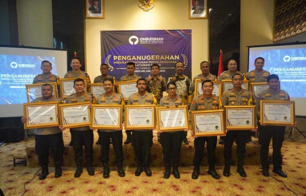 Ombudsman Apresiasi Seluruh Instansi Peraih Zona Hijau Di Wilayah Jakarta Raya