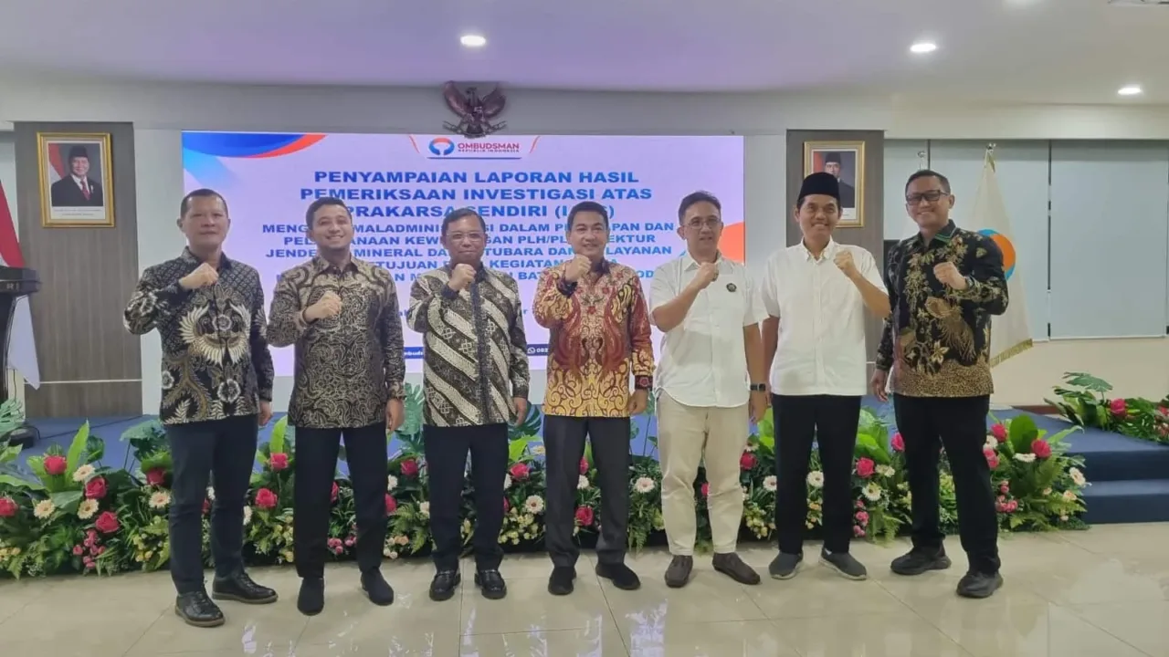 Ombudsman RI Temukan Maladministrasi Penerbitan RKAB Mineral dan Batubara 2021-2024