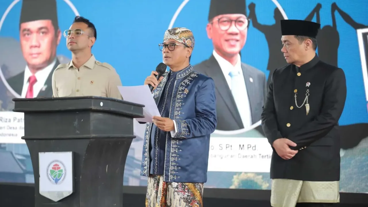 Gandeng Raffi Ahmad, Mendes Yandri Luncurkan Pemuda Pelopor Desa