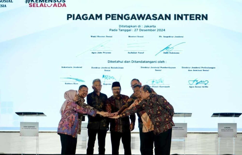Kementerian Sosial Kukuhkan Komitmen Bersama Untuk Tata Kelola Berintegritas