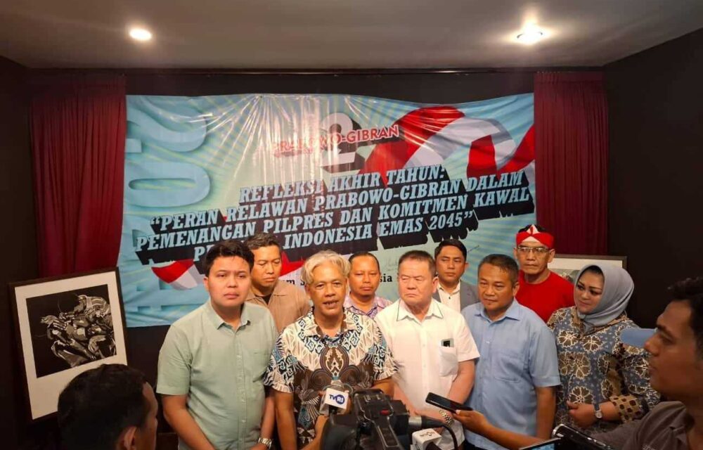 Gabungan Relawan Prabowo-Gibran Perkuat Komitmen Kawal Program Indonesia Emas