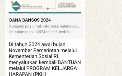 Hati-Hati Link Cek Bansos Palsu Marak Beredar! Gerak 08 Minta Polri Tangkap Pelaku Penyebar Hoax