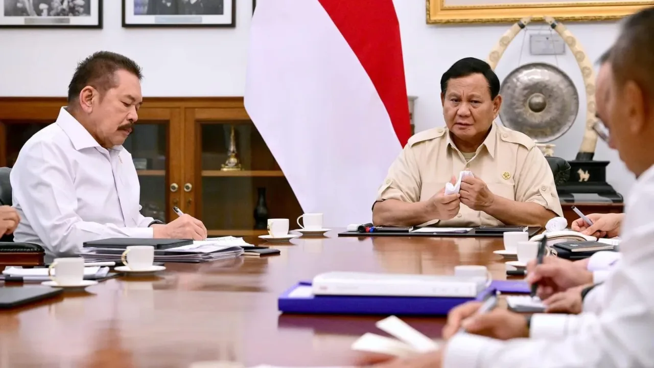 Presiden Prabowo Subianto Panggil Jaksa Agung