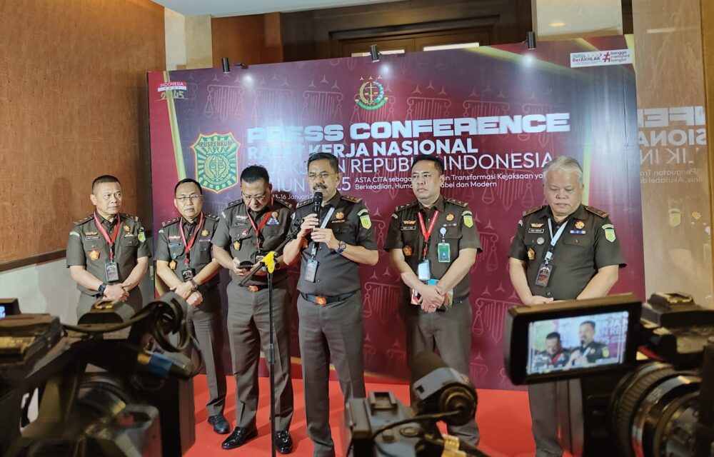 Rakernas 2025, Kejagung Buat Sistem Pantau Tuntutan Se-Indonesia