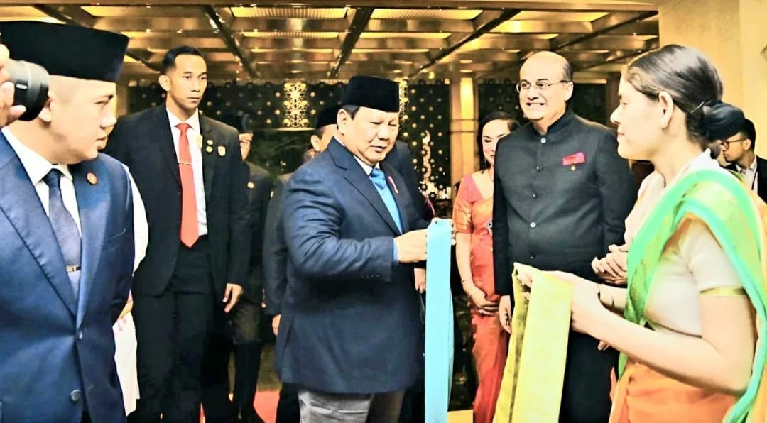 Presiden Prabowo di India Mendapatkan Sambutan Hangat dari Mahasiswa Indonesia