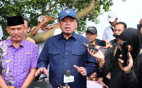 Menteri Nusron: Batlkan Sertipikat di Laut Tanggerang 