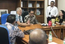 Dewan Pimpinan Pusat Yayasan Gerak Nusantara Sejahtera bersama Wakil Menteri Perindustrian Republik Indonesia.