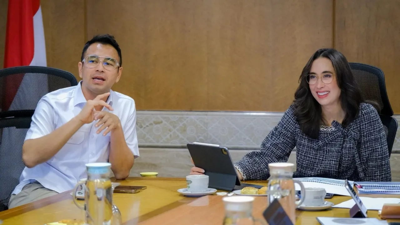 Raffi Ahmad Bersama Menpar Bahas Kolaborasi Promosikan Pariwisata