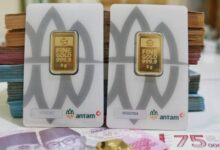 Harga Emas Antam Naik Kembali