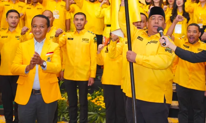 Kader Minta Bahlil Mundur, Sarmuji Bantah Bahlil Akan Dilengserkan.
