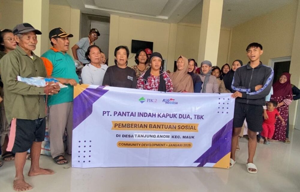 Dukung Kesejahteraan Nelayan Tangerang, Pik2 Salurkan Bantuan Beras