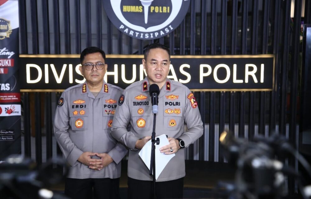 Karopenmas Divisi Humas Polri Brigjen. Pol. Trunoyudo Wisnu Andiko, Rabu (5/2/25).