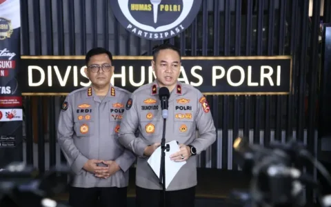 Karopenmas Divisi Humas Polri Brigjen. Pol. Trunoyudo Wisnu Andiko, Rabu (5/2/25).