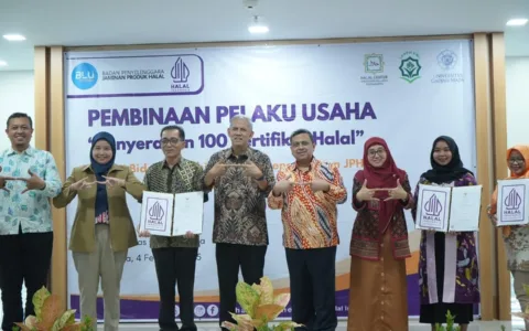 Kepala Badan Penyelenggara Jaminan Produk Halal (BPJPH) Ahmad Haikal Hasan.