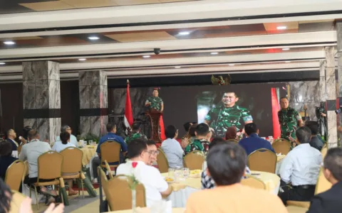 Jenderal TNI Maruli Simanjuntak, M.Sc. Kepala Staf Angkatan Darat (Kasad).