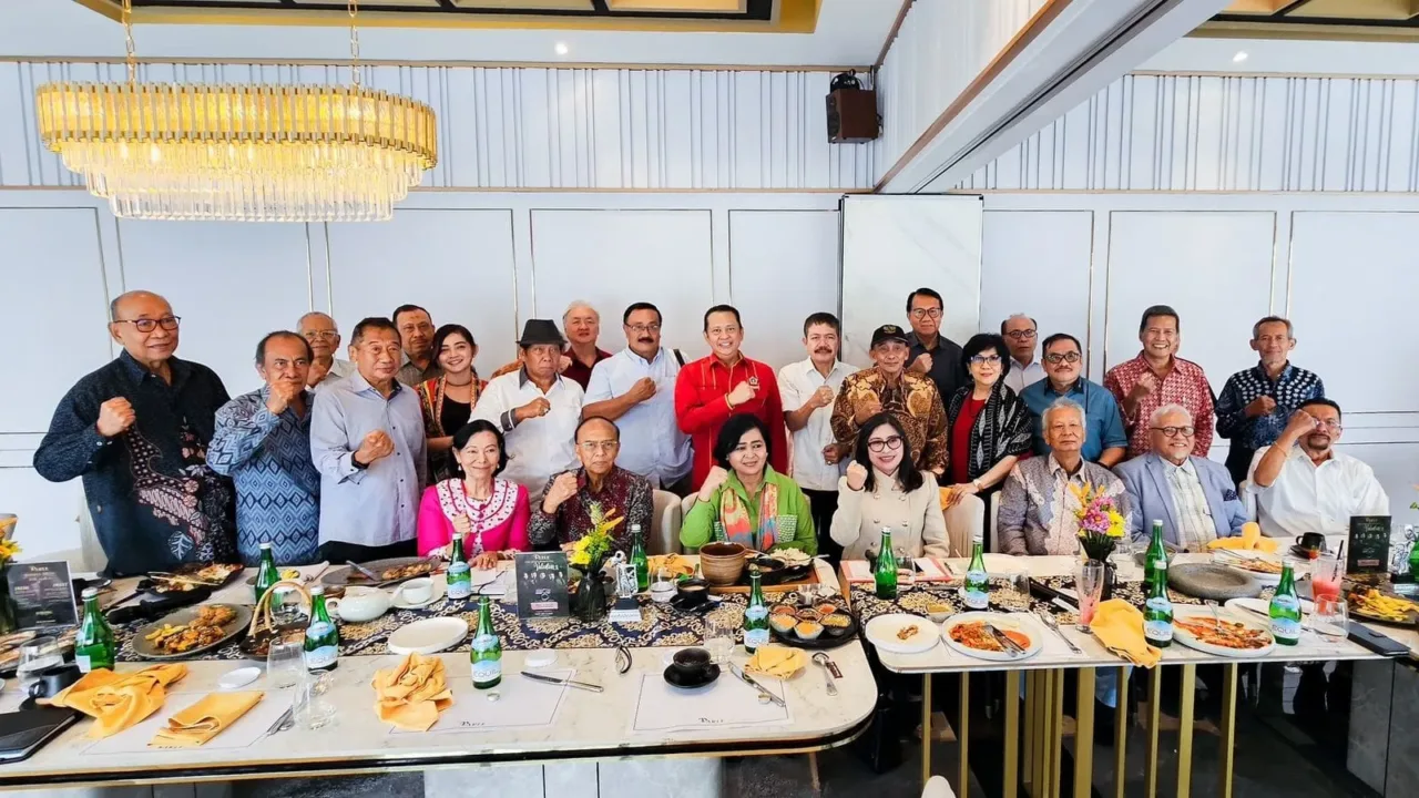 Anggota DPR RI sekaligus Wakil Ketua Umum Partai Golkar dan Ketua Dewan Pembina Sentral Organisasi Karyawan Swadiri Indonesia (Depinas SOKSI) Bambang Soesatyo.