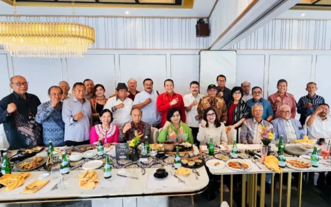 Anggota DPR RI sekaligus Wakil Ketua Umum Partai Golkar dan Ketua Dewan Pembina Sentral Organisasi Karyawan Swadiri Indonesia (Depinas SOKSI) Bambang Soesatyo.