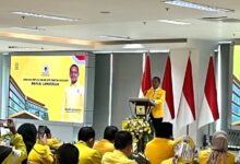 Menteri Esdm Bahlil Lahadalia Diduga Melempar Guyonan Soal Kelangkaan Gas Subsidi 3 Kg Ketika Berbicara Di Dpp Golkar, Jakarta Barat, Pada Sabtu (8/2/2025).