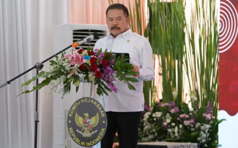Jaksa Agung Republik Indonesia ST Burhanuddin.