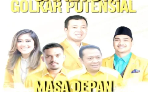 Poster Calon Ketua Umum Partai Golkar Potensial Beredar di Grup WhatsApp internal DPP Partai Golkar.
