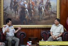 Menhan Sjafrie Sjamsoeddin Terima Kunjungan Kepala Barantin.