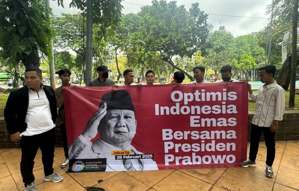 Sukseskan Visi Indonesia Emas, Aktivis Milenial Deklarasi Dukung Keberhasilan Prabowo-Gibran