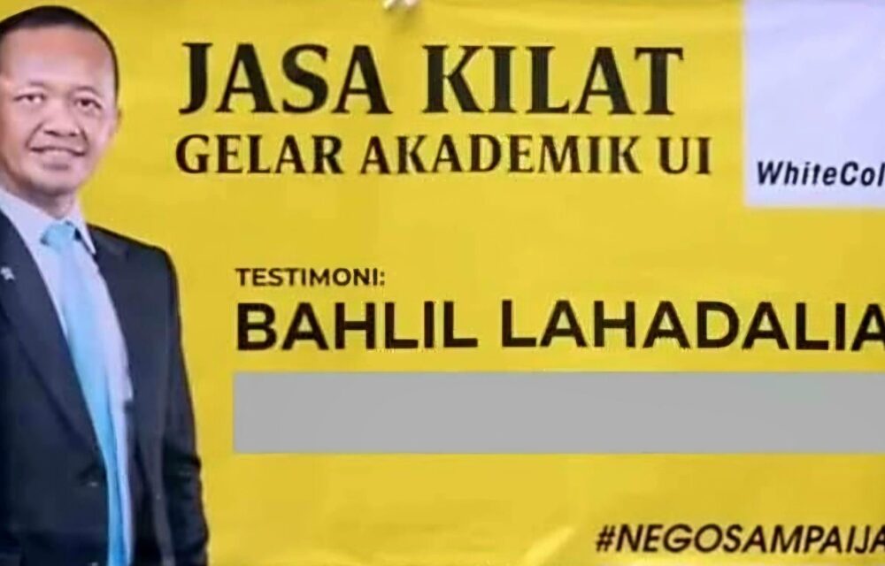 Malu Banget Cuy.. ! Disertasi Bahlil Terbukti Curang Dan Harus Diulang Teropongistana.com Jakarta - Dewan Guru Besar Universitas Indonesia (Dgb Ui) Telah Melakukan Sidang Etik, Kelanjutan Dari Langkah Membekukan Gelar Doktor Menteri Esdm Bahlil Lahadalia. Hasilnya, Ditemukan Empat Pelanggaran, Dua Di Antaranya, Konflik Kepentingan Dan Perlakuan Khusus Dalam Proses Akademik. Pengamat Pendidikan Dari Universitas Negeri Semarang (Unnes) Edi Subkhan Menyebut Hasil Sidang Etik Ini Merupakan Contoh Buruk Seorang Politisi Dan Pejabat Publik. “Ini Tentu Jadi Preseden Buruk Bagi Seorang Penyelenggara Negara, Apalagi Seorang Menteri Yang Sekarang Menjabat. Bukan Satu Hal Yang Bisa Dibanggakan, Bahkan Jadi Contoh Buruk Bagi Para Praktisi, Politisi,” Kata Edi Saat Dihubungi Inilah.com, Rabu (26/2/2025). Edi Menilai Temuan Dgb Ui Tersebut Juga Menunjukan Ketua Umum Partai Golkar Memang Memperoleh Perlakuan Istimewa, Sebagaimana Kecurigaan Publik Selama Ini. Asal Tahu Saja, Kasus Gelar Doktor Bahlil Lahadalia Bermula Dari Dugaan Plagiarisme, Penggunaan Jurnal Predator, Dan Durasi Studi Yang Dinilai Tidak Wajar. Edi Menambahkan, Hal Ini Juga Memengaruhi Ke Siapapun Yang Hendak Studi Lanjut Di Perguruan Tinggi. “Karena Telah Menggunakan Posisi Yang Ia Miliki Untuk Memperlancar Studinya,” Ujarnya Menuturkan. Dalam Dokumen Risalah Rapat Pleno Dgb Ui Tertanggal 10 Januari 2025, Tertulis Bahwa Dgb Ui Telah Melalukan Investigasi Mendalam Dengan Penuh Kehati-Hatian. Dgb Ui Juga Mewawancarai Berbagai Pihak, Termasuk Pelapor, Terlapor, Saksi, Serta Pejabat Akademik Terkait. Hasilnya Ditemukan Empat Pelanggaran Oleh Bahlil. Pertama, Ketidakjujuran Dalam Pengambilan Data. Disebutkan Data Penelitian Disertasi Diperoleh Tanpa Izin Narasumber Dan Tidak Transparan Dalam Penggunaannya. Kedua, Pelanggaran Standar Akademik, Bahlil Diterima Dan Lulus Dalam Waktu Singkat Tanpa Memenuhi Syarat Akademik Yang Ditetapkan. Ketiga, Perlakuan Khusus Dalam Proses Akademik. Disebut Bahlil Mendapat Keistimewaan Mulai Dari Pembimbingan Hingga Kelulusan, Termasuk Perubahan Penguji Secara Mendadak. Dan Terakhir, Ada Konflik Kepentingan. Dijelaskan Promotor Dan Kopromotor Memiliki Keterkaitan Profesional Dengan Kebijakan Yang Diatur Bahlil Saat Menjabat Sebagai Pejabat Negara. Atas Temuan Ini, Dgb Ui Memberikan Sanksi Pembatalan Disertasi Dan Wajib Menulis Ulang Dengan Topik Baru Sesuai Standar Akademik Ui. Turut Juga Ada Teguran Keras, Larangan Mengajar Hingga Penundaan Kenaikan Pangkat Bagi Promotor, Kopromotor Dan Pimpinan Program Studi. Di Poin Implikasi Dan Langkah Lanjutan, Surat Itu Menuliskan Bahwa Kasus Gelar Doktor Bahlil Telah Mencoreng Reputasi Kampus. Diharapkan Rektor Ui Menindaklanjuti Rekomendasi Sanksi.