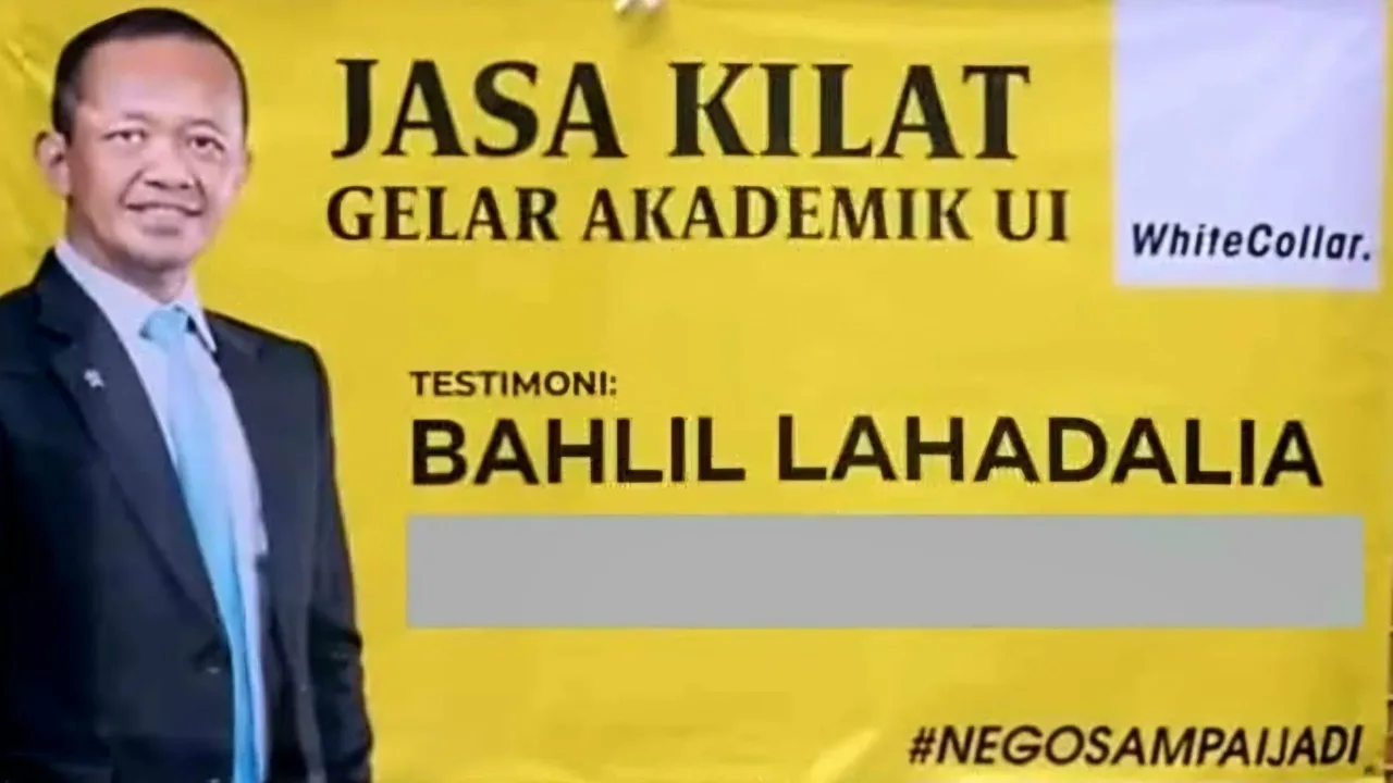 Malu Banget Cuy.. ! Disertasi Bahlil Terbukti Curang dan Harus Diulang Teropongistana.com Jakarta - Dewan Guru Besar Universitas Indonesia (DGB UI) telah melakukan sidang etik, kelanjutan dari langkah membekukan gelar doktor Menteri ESDM Bahlil Lahadalia. Hasilnya, ditemukan empat pelanggaran, dua di antaranya, konflik kepentingan dan perlakuan khusus dalam proses akademik. Pengamat pendidikan dari Universitas Negeri Semarang (UNNES) Edi Subkhan menyebut hasil sidang etik ini merupakan contoh buruk seorang politisi dan pejabat publik. “Ini tentu jadi preseden buruk bagi seorang penyelenggara negara, apalagi seorang menteri yang sekarang menjabat. Bukan satu hal yang bisa dibanggakan, bahkan jadi contoh buruk bagi para praktisi, politisi,” kata Edi saat dihubungi Inilah.com, Rabu (26/2/2025). Edi menilai temuan DGB UI tersebut juga menunjukan Ketua Umum Partai Golkar memang memperoleh perlakuan istimewa, sebagaimana kecurigaan publik selama ini. Asal tahu saja, kasus gelar doktor Bahlil Lahadalia bermula dari dugaan plagiarisme, penggunaan jurnal predator, dan durasi studi yang dinilai tidak wajar. Edi menambahkan, hal ini juga memengaruhi ke siapapun yang hendak studi lanjut di perguruan tinggi. “Karena telah menggunakan posisi yang ia miliki untuk memperlancar studinya,” ujarnya menuturkan. Dalam dokumen risalah rapat pleno DGB UI tertanggal 10 Januari 2025, tertulis bahwa DGB UI telah melalukan investigasi mendalam dengan penuh kehati-hatian. DGB UI juga mewawancarai berbagai pihak, termasuk pelapor, terlapor, saksi, serta pejabat akademik terkait. Hasilnya ditemukan empat pelanggaran oleh Bahlil. Pertama, ketidakjujuran dalam pengambilan data. Disebutkan data penelitian disertasi diperoleh tanpa izin narasumber dan tidak transparan dalam penggunaannya. Kedua, pelanggaran standar akademik, Bahlil diterima dan lulus dalam waktu singkat tanpa memenuhi syarat akademik yang ditetapkan. Ketiga, perlakuan khusus dalam proses akademik. Disebut Bahlil mendapat keistimewaan mulai dari pembimbingan hingga kelulusan, termasuk perubahan penguji secara mendadak. Dan terakhir, ada konflik kepentingan. Dijelaskan promotor dan kopromotor memiliki keterkaitan profesional dengan kebijakan yang diatur Bahlil saat menjabat sebagai pejabat negara. Atas temuan ini, DGB UI memberikan sanksi pembatalan disertasi dan wajib menulis ulang dengan topik baru sesuai standar akademik UI. Turut juga ada teguran keras, larangan mengajar hingga penundaan kenaikan pangkat bagi promotor, kopromotor dan pimpinan program studi. Di poin implikasi dan langkah lanjutan, surat itu menuliskan bahwa kasus gelar doktor Bahlil telah mencoreng reputasi kampus. Diharapkan Rektor UI menindaklanjuti rekomendasi sanksi.