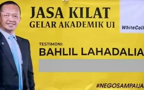 Malu Banget Cuy.. ! Disertasi Bahlil Terbukti Curang dan Harus Diulang Teropongistana.com Jakarta - Dewan Guru Besar Universitas Indonesia (DGB UI) telah melakukan sidang etik, kelanjutan dari langkah membekukan gelar doktor Menteri ESDM Bahlil Lahadalia. Hasilnya, ditemukan empat pelanggaran, dua di antaranya, konflik kepentingan dan perlakuan khusus dalam proses akademik. Pengamat pendidikan dari Universitas Negeri Semarang (UNNES) Edi Subkhan menyebut hasil sidang etik ini merupakan contoh buruk seorang politisi dan pejabat publik. “Ini tentu jadi preseden buruk bagi seorang penyelenggara negara, apalagi seorang menteri yang sekarang menjabat. Bukan satu hal yang bisa dibanggakan, bahkan jadi contoh buruk bagi para praktisi, politisi,” kata Edi saat dihubungi Inilah.com, Rabu (26/2/2025). Edi menilai temuan DGB UI tersebut juga menunjukan Ketua Umum Partai Golkar memang memperoleh perlakuan istimewa, sebagaimana kecurigaan publik selama ini. Asal tahu saja, kasus gelar doktor Bahlil Lahadalia bermula dari dugaan plagiarisme, penggunaan jurnal predator, dan durasi studi yang dinilai tidak wajar. Edi menambahkan, hal ini juga memengaruhi ke siapapun yang hendak studi lanjut di perguruan tinggi. “Karena telah menggunakan posisi yang ia miliki untuk memperlancar studinya,” ujarnya menuturkan. Dalam dokumen risalah rapat pleno DGB UI tertanggal 10 Januari 2025, tertulis bahwa DGB UI telah melalukan investigasi mendalam dengan penuh kehati-hatian. DGB UI juga mewawancarai berbagai pihak, termasuk pelapor, terlapor, saksi, serta pejabat akademik terkait. Hasilnya ditemukan empat pelanggaran oleh Bahlil. Pertama, ketidakjujuran dalam pengambilan data. Disebutkan data penelitian disertasi diperoleh tanpa izin narasumber dan tidak transparan dalam penggunaannya. Kedua, pelanggaran standar akademik, Bahlil diterima dan lulus dalam waktu singkat tanpa memenuhi syarat akademik yang ditetapkan. Ketiga, perlakuan khusus dalam proses akademik. Disebut Bahlil mendapat keistimewaan mulai dari pembimbingan hingga kelulusan, termasuk perubahan penguji secara mendadak. Dan terakhir, ada konflik kepentingan. Dijelaskan promotor dan kopromotor memiliki keterkaitan profesional dengan kebijakan yang diatur Bahlil saat menjabat sebagai pejabat negara. Atas temuan ini, DGB UI memberikan sanksi pembatalan disertasi dan wajib menulis ulang dengan topik baru sesuai standar akademik UI. Turut juga ada teguran keras, larangan mengajar hingga penundaan kenaikan pangkat bagi promotor, kopromotor dan pimpinan program studi. Di poin implikasi dan langkah lanjutan, surat itu menuliskan bahwa kasus gelar doktor Bahlil telah mencoreng reputasi kampus. Diharapkan Rektor UI menindaklanjuti rekomendasi sanksi.