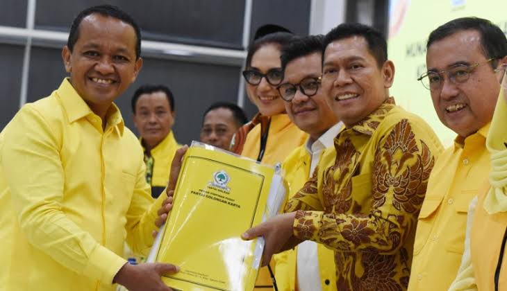 Bahlil Lahadalia Ketua Umum Partai Golkar Dan Juga Mentri Esdm Republik Indonesia.