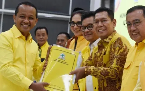 Ketua umum partai Golkar Bahlil Lahadalia.