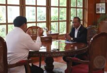 Presiden Prabowo Subianto Bersama Bahlil Lahadalia Mentri Esdm.