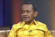 Bahlil Lahadalia Mentri Esdm Republik Indonesia Sekaligus Ketua Umum Partai Golkar.