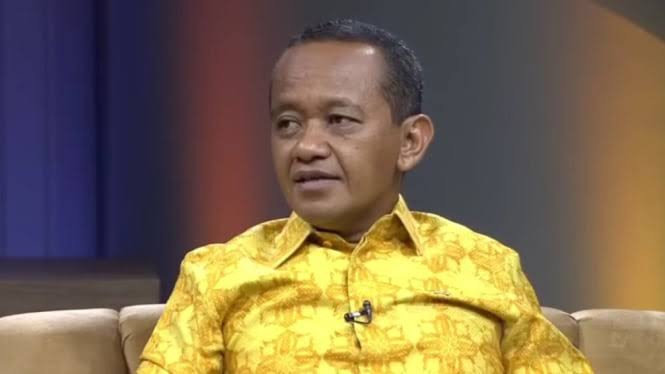 Bahlil Lahadalia Mentri Esdm Republik Indonesia Sekaligus Ketua Umum Partai Golkar.
